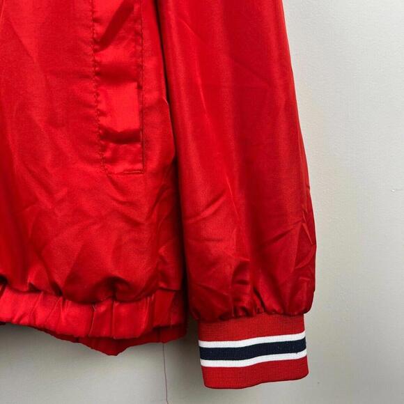 St. Louis Cardinals Jacket Men XL Red Pullover Windbreaker V-Neck MLB  GIll - Picture 3 of 4